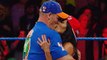 John Cena & Nikki Bella kiss live