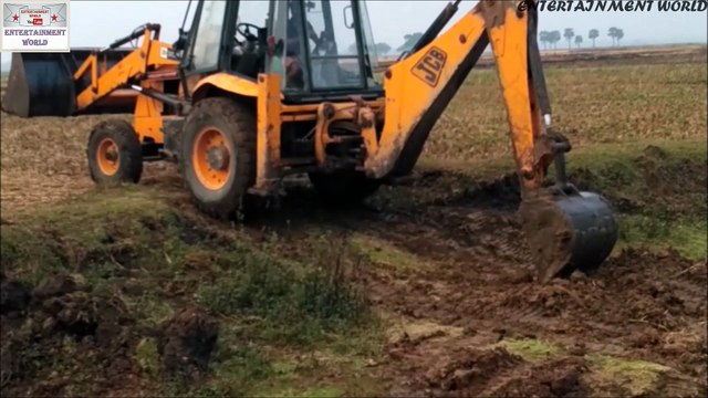 How To Survive Jcb 3dx | John Deere Tractor | Mahindra 475 DI Tractor | In Muddy Surface.