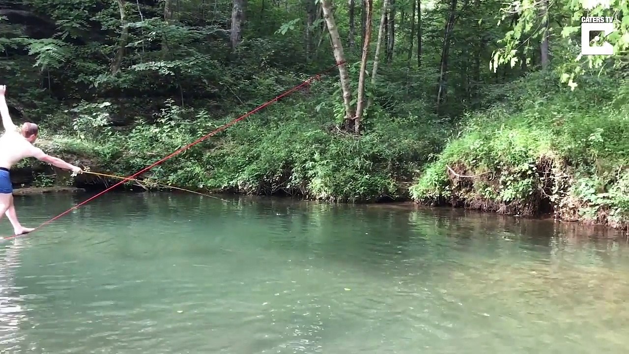 Slackline Fishing