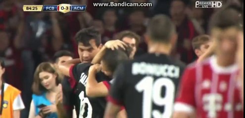 Hakan Çalhanoğlunun Milan Formasıyla Attığı İlk Gol