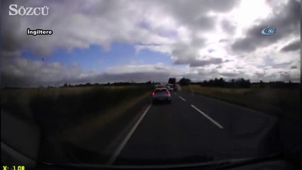 Direksiyon başında uyuklayınca kaza kaçınılmaz oldu