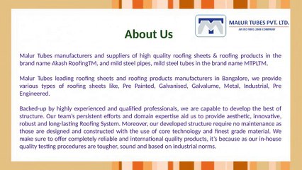 Metal Roofing Sheets