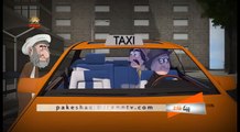 انيميشن طنز و خنده دار آخوند در تاكسي - animation - khamenei- iran -