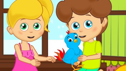 Mini Mini Bir Kuş - Sevimli Dostlar Çocuk Şarkıları | Okidokido