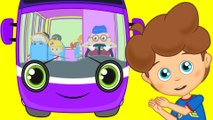 Otobüsün Tekerleği Yuvarlak - Sevimli Dostlar Çocuk Şarkıları | Okidokido