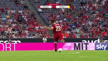 Liverpool v Atletico Madrid -  1st Half - 2017 - Audi Cup Final