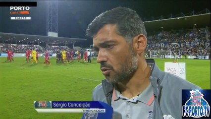Flash Interview de Sergio Conceição - Gil Vicente 1-3 FC Porto