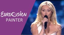 Kasia Moś - Flashlight (Poland) 2017 Grand Final - Eurovision Painter