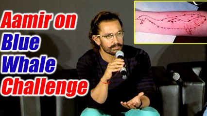 Blue Whale Challenge: Aamir Khan REACTS on the Mumbai tragedy; Watch Video | FilmiBeat