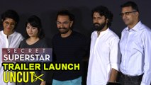 SECRET SUPERSTAR Trailer Launch Event  Aamir Khan, Kiran Rao, Zaira Wasim  FULL EVENT  UNCUT