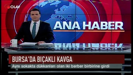 Bursa'da bıçaklı kavga (Haber 02 08 2017)