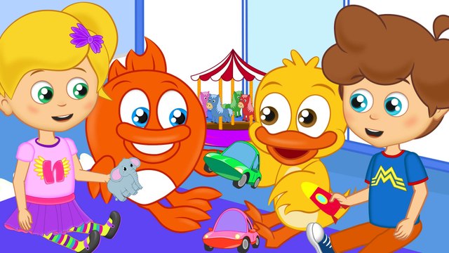 Paylaş Onlar Arkadaş - Sevimli Dostlar Çocuk Videoları | Okidokido