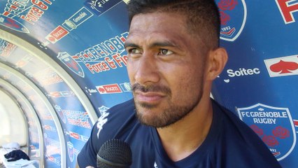 Alaska Taufa dispute ce jeudi 3 août son premier match avec le FCG, dans le cadre d'un match de préparation à la saisonA