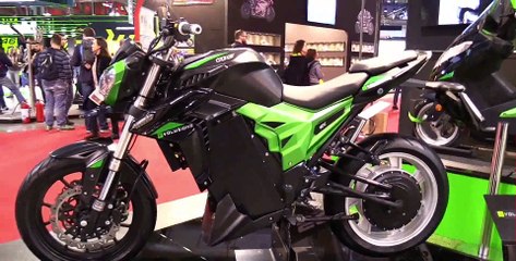 2017 KTC Motors eVoluzione Electric Bike - Walkaround - 2016 EICMA Milan