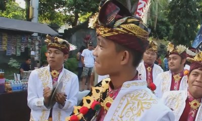 Tradisi Ngoncang & Baleganjur Meriahkan Buleleng Festival