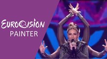 Artsvik - Fly With Me (Armenia) 2017 Grand Final - Eurovision Painter