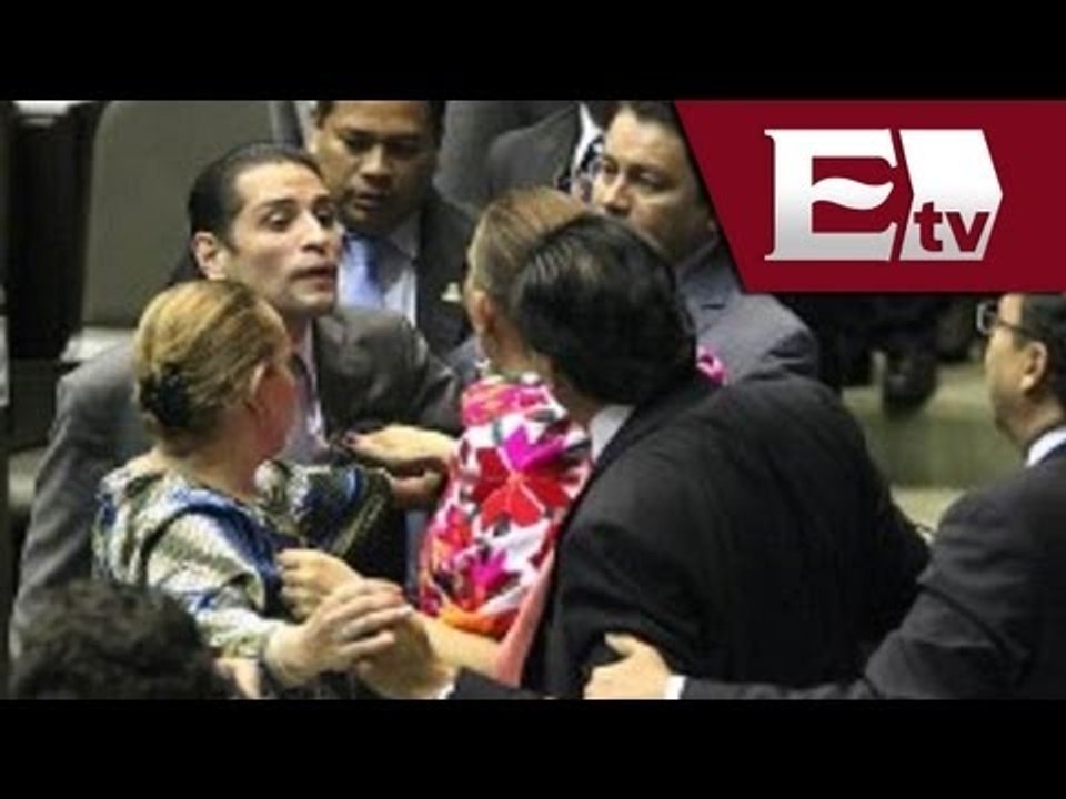 Conato de bronca en la Cámara de Diputados, entre diputados del PAN y PRI