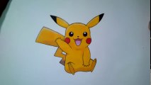 Comment dessiner Pikachu [Tutoriel