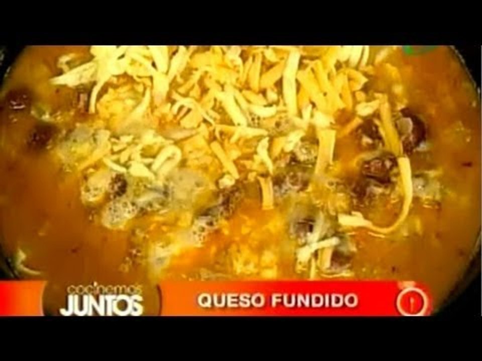 Cocinemos Juntos. Queso fundido