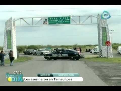 Estiman que los muertos de Cadereyta fueron asesinados en Tamaulipas
