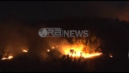 Ora News - Luftë me zjarret në Krastë të  Elbasanit