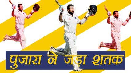 India vs Sri Lanka 2nd Test : Cheteshwar Pujara slams 13th hundred | वनइंडिया हिंदी