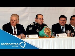 Formalizan primer Torneo Interpolicial de Boxeo 'José Sulaimán Chagnón'