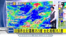 明防雷陣雨　周末水氣少高溫達36度│三立準氣象│三立新聞台