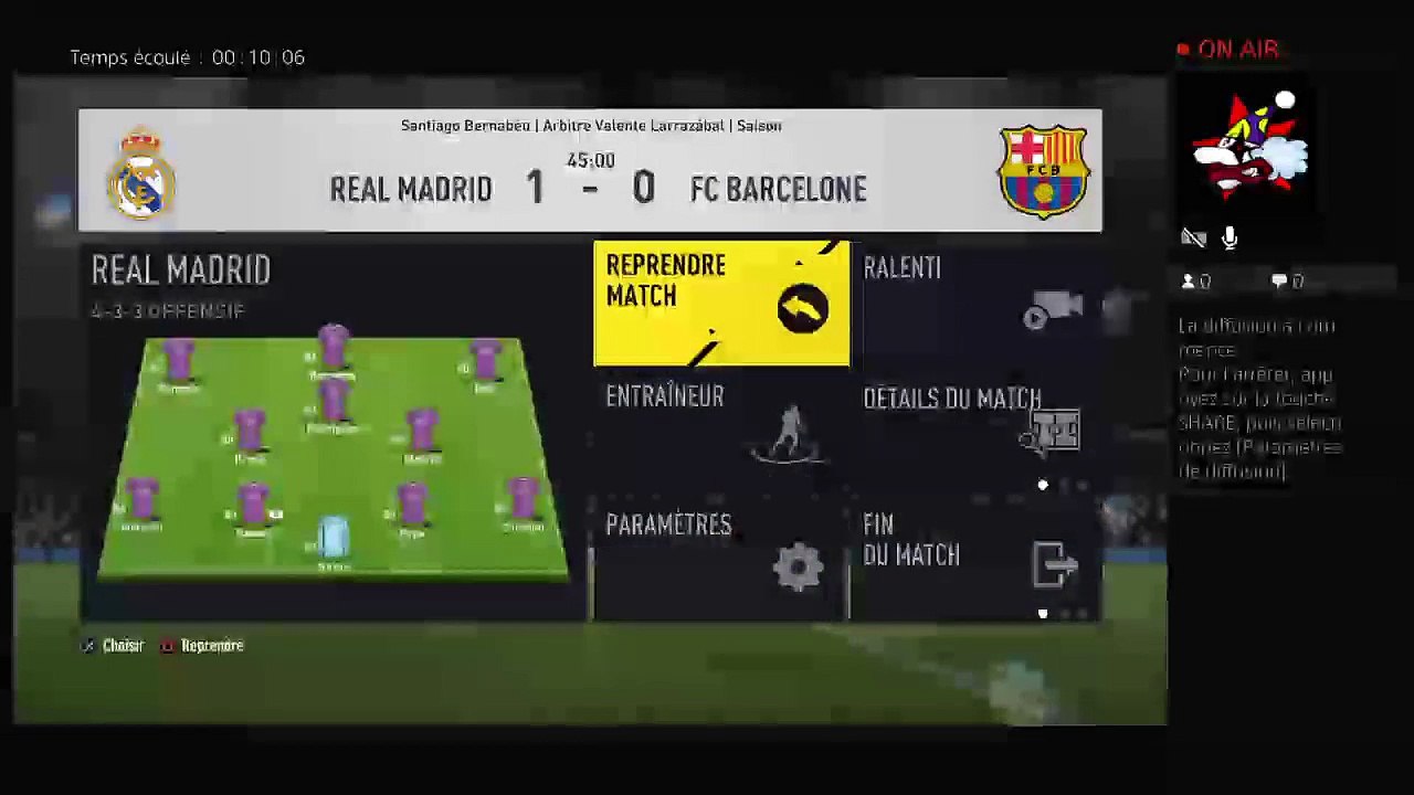 Diffusion PS4 en direct de zaky692sang
