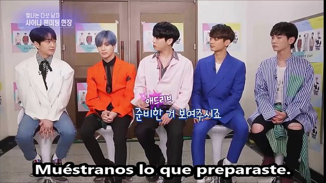 [170529] Entrevista con SHINee en su fan meeting!