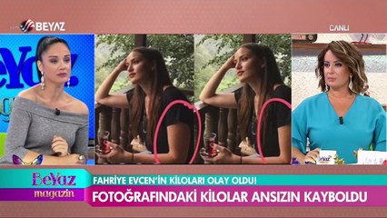 Fahriye Evcen'in kiloları olay oldu!