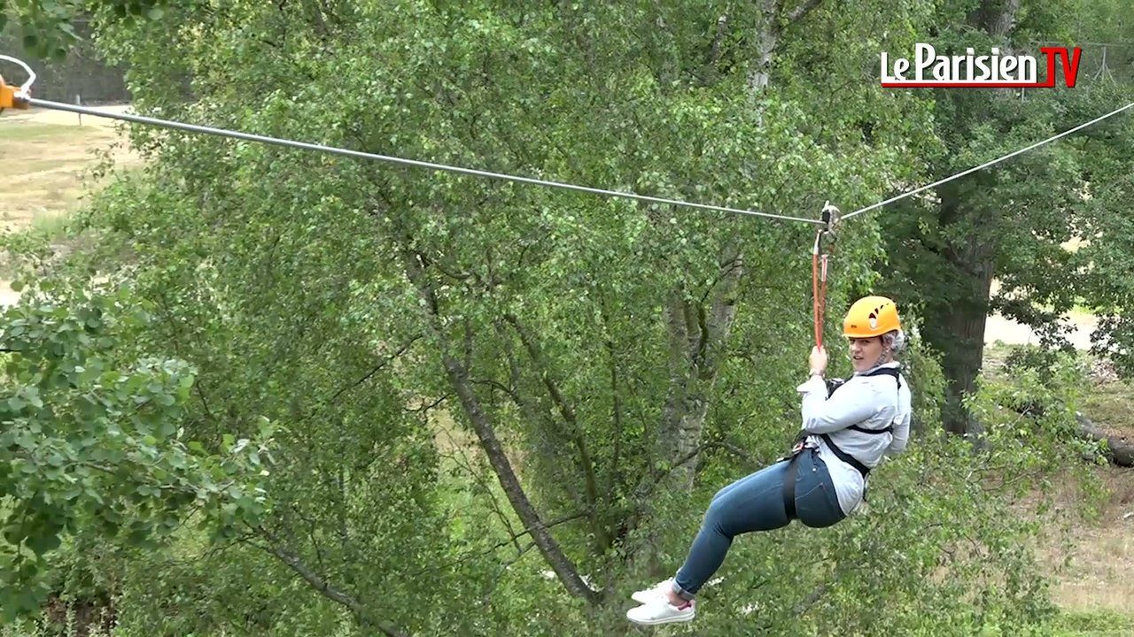 On a testé la tyrolienne au-dessus des lions au zoo de Thoiry