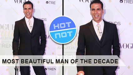 Akshay Kumar Wins Most Beautiful Man Of The Decade At Vogue Beauty Awards 2017