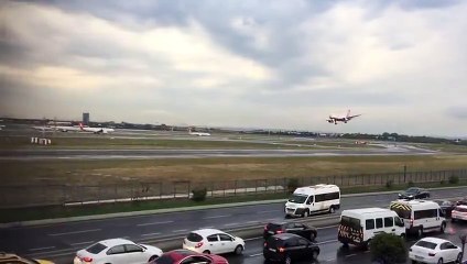 Atlasglobal Uçağına Yıldırım İsabet Etmesi