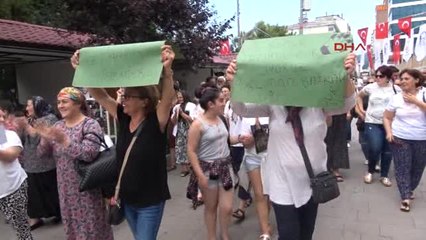 Artvin Hopalı Kadınlardan Kömür Tozu Eylemi