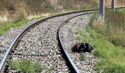 Ekmek almak için raydan geçerken trenin çarptığı kadın yaşamını yitirdi