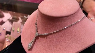 Beautiful and Exclusively Diamond Necklace by Romantic Jewelers