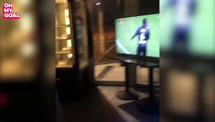 Mario Balotelli Watched Ajax vs Nice In A Bar!
