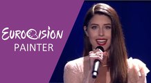 Demy - This Is Love (Greece) 2017 Grand Final - Eurovision Painter