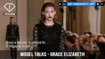 Model Talks Paris Fall/Winter 2017-18 Grace Elizabeth | FashionTV