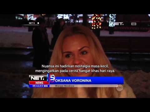Nuansa musim dingin di Moskow Rusia hadir untuk manjakan warga - NET5