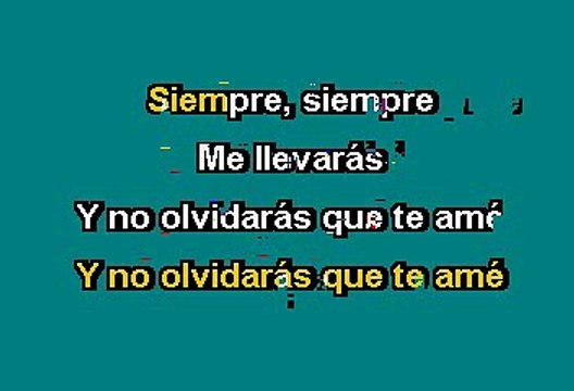 Valentín Elizalde - Aunque te enamores (Karaoke)