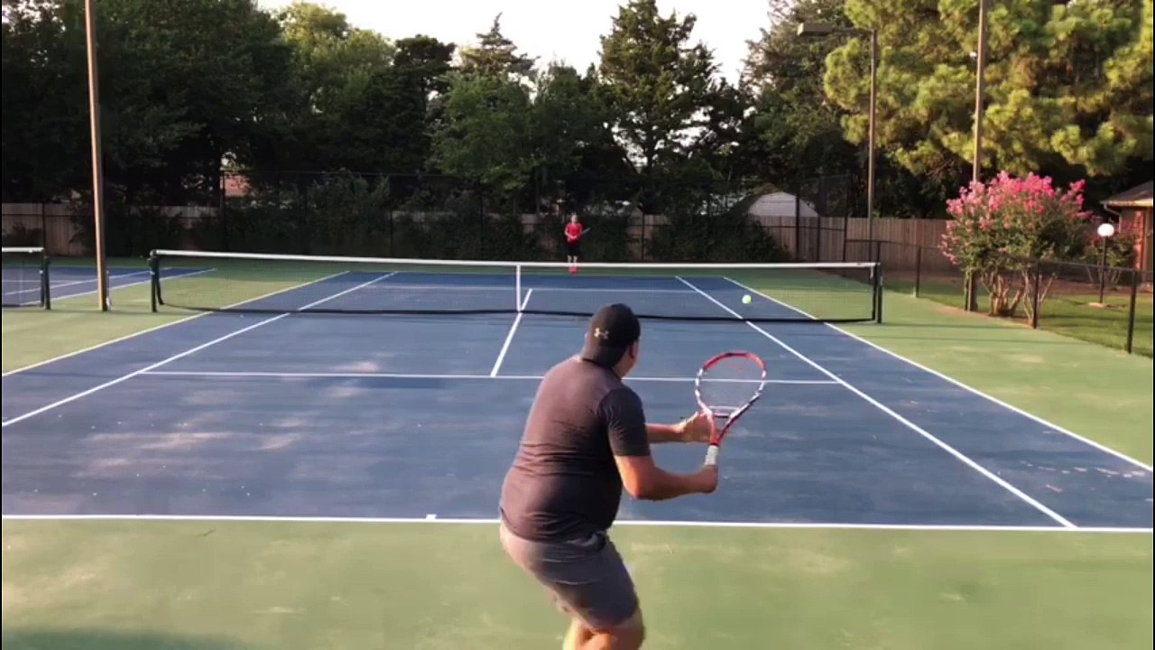 Super Awesome Tennis Match