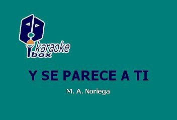 Valentín Elizalde - Y se parece a ti (Karaoke)