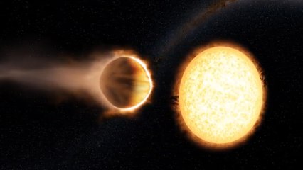 Download Video: Moléculas de agua delatan un exoplaneta con estratosfera