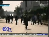 #غرفة_الأخبار | ‎‫‎عناصر تنظيم ‫#‬الإخوان يشعلون النار في سيارة شرطة أعلى طريق الدائري