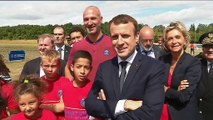 Emmanuel Macron juge que l'arrivée de Neymar au PSG est 