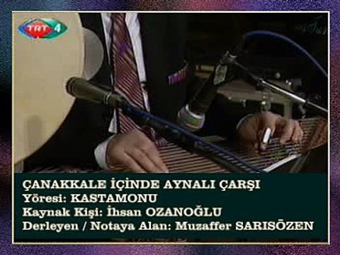 İSTANBUL DEVLET TÜRK MÜZİĞİ ARAŞTIRMA ve UYGULAMA TOPLULUĞU - Çanakkale İçinde Aynalı Çarşı