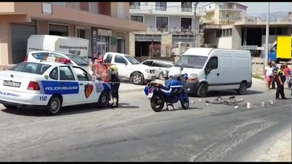 Ora News – Sarandë, drejtuesi i dehur i biçikletës aksidenton një shtetas