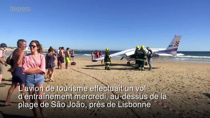 Portugal: un avion atterrit sur une plage et tue deux baigneurs